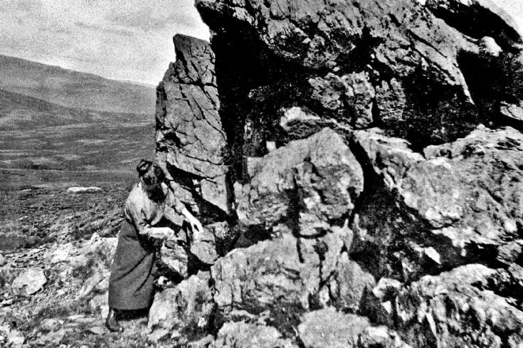 90 Mrs Michie, Sluggie, at Garnet Stone Glenbuchat