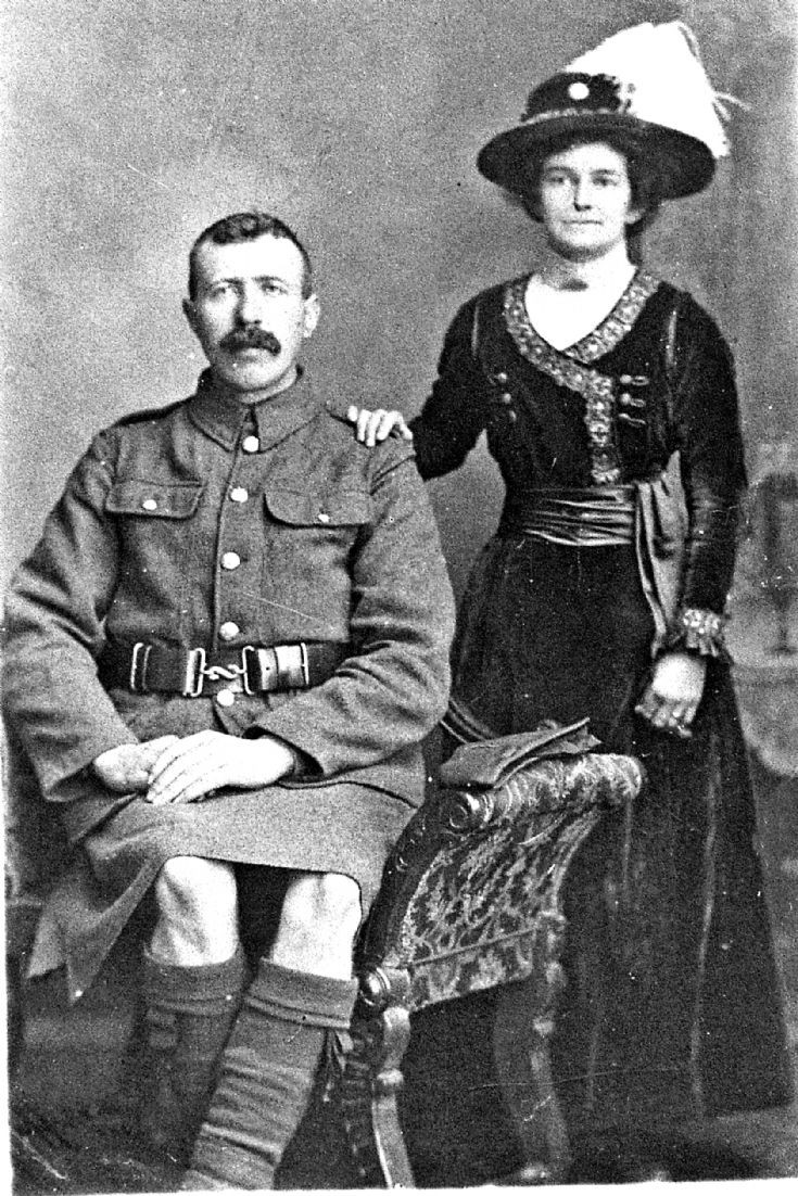 133 Soldier and Wife Glenbuchat