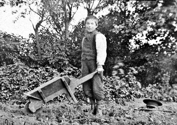 134 Boy at Mill Glenbuchat