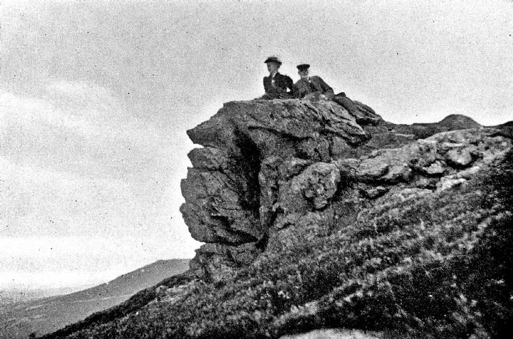 166 Couple at the Garnet Stone Glenbuchat