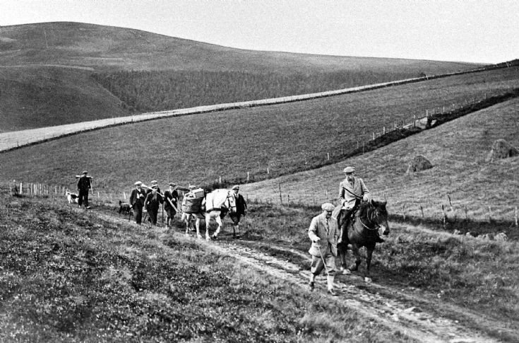 78 Col. George Milne out shooting Glenbuchat