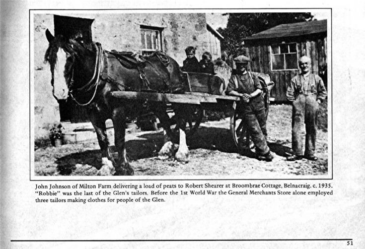 51 Broombrae, Delivering peats