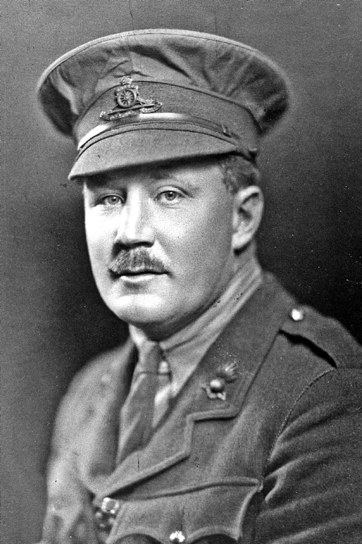 234 James Barclay Milne in uniform, WW1