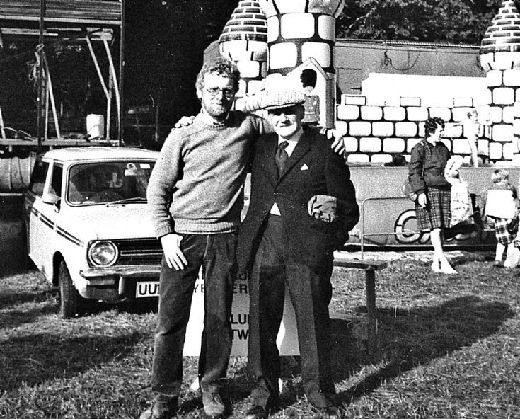19 Ken Cruickshank and George Hay at Lonach 1980's