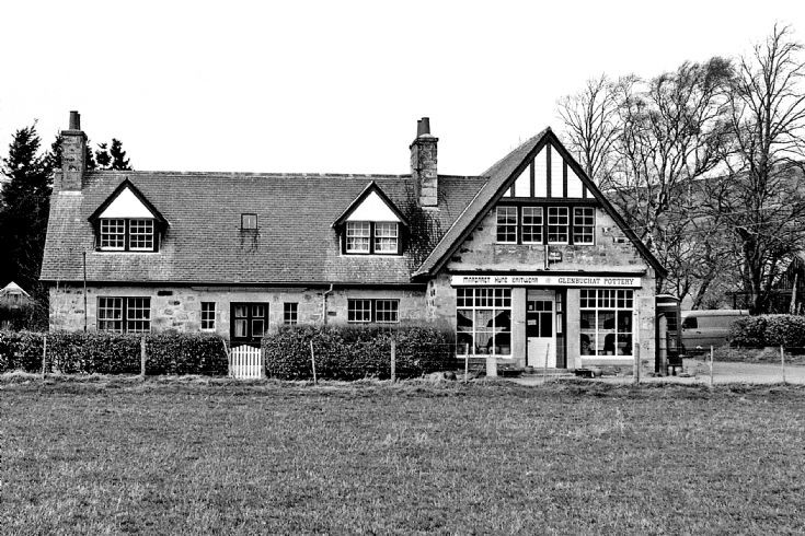 46 Glenbuchat Old Shop c1980 A Pottery then