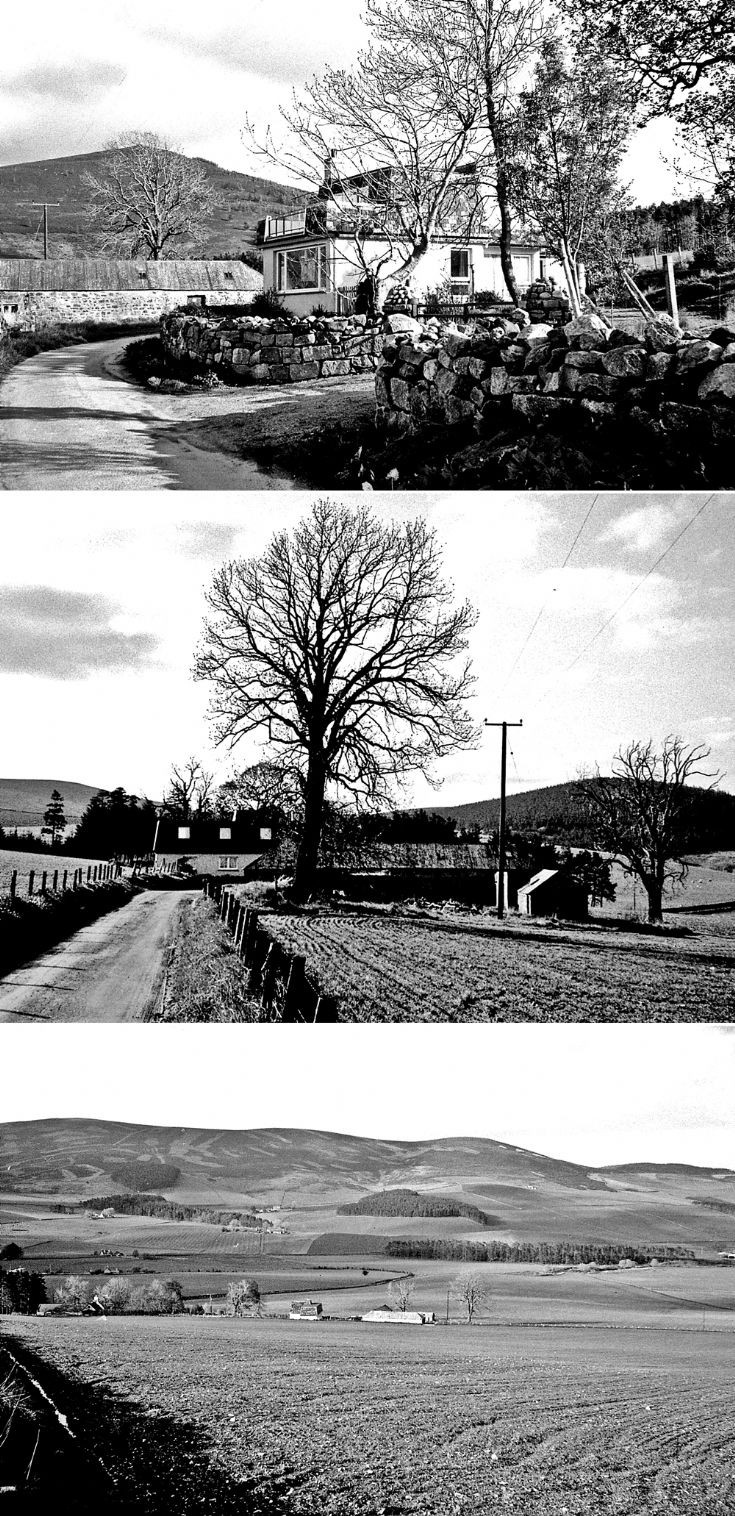 52 Views of the Newton Cottage Glenbuchat c1980