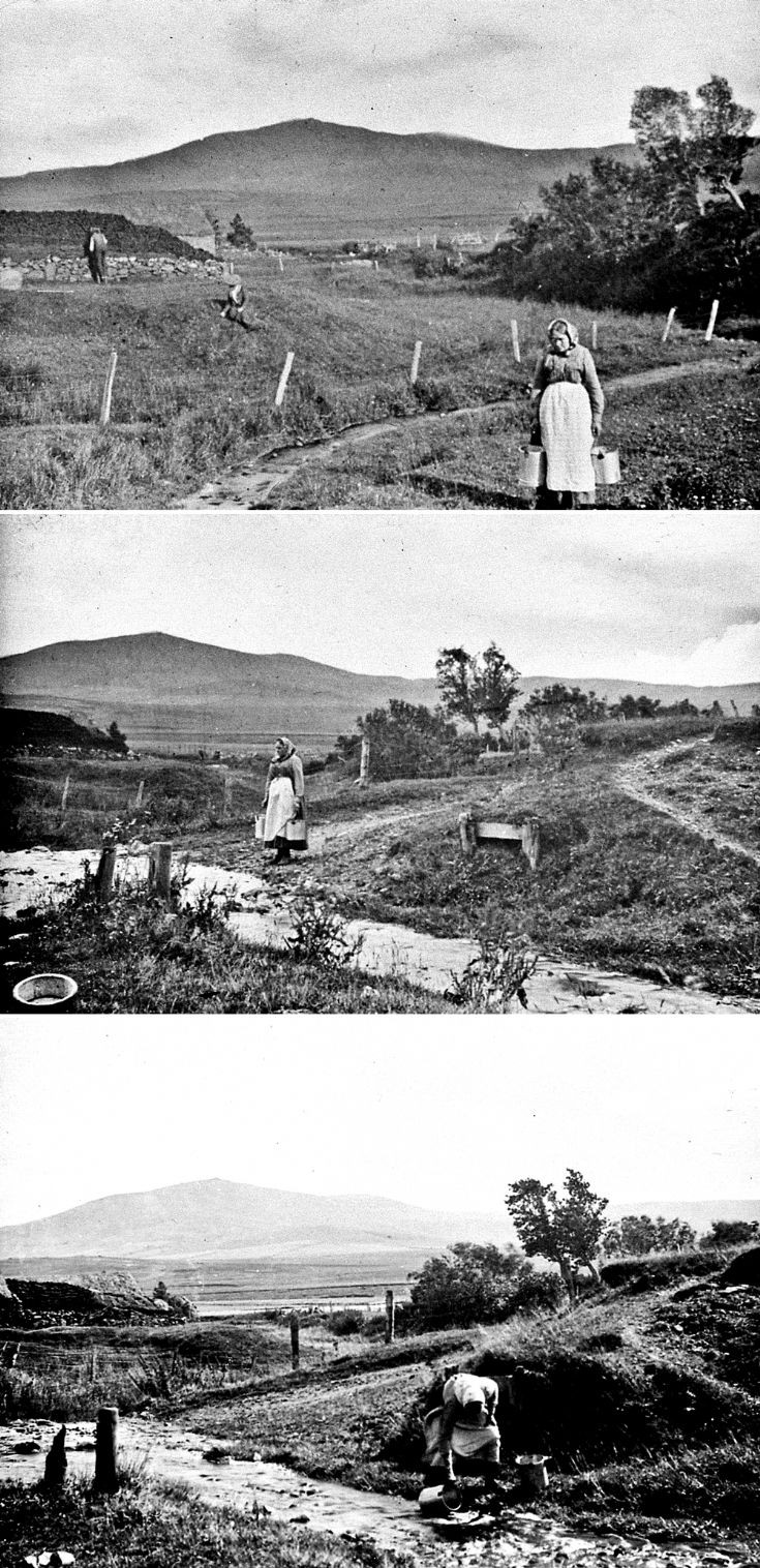 30 Strathdon Slides - Lady fetching water