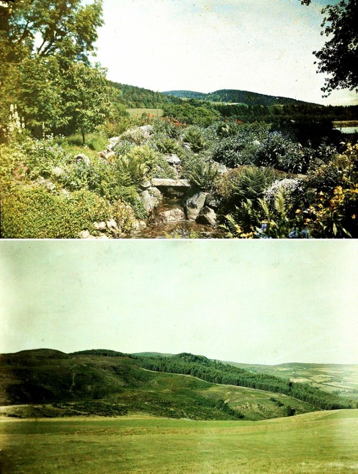 12 Castle Newe Garden and Landscape c 1910