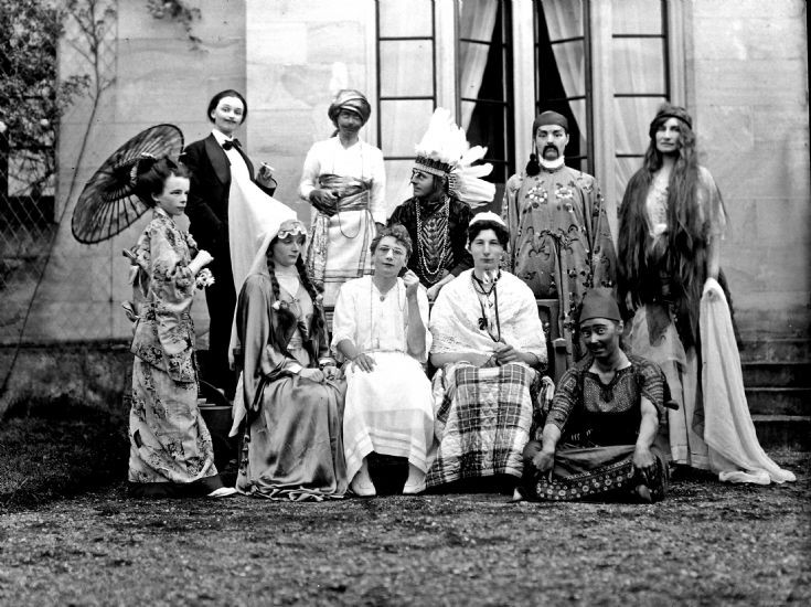 36 Charades at Casle Newe c 1910