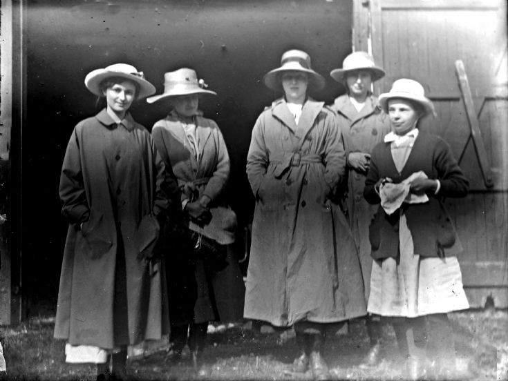 47 The Forbes'Girls' at Castle Newe c1910