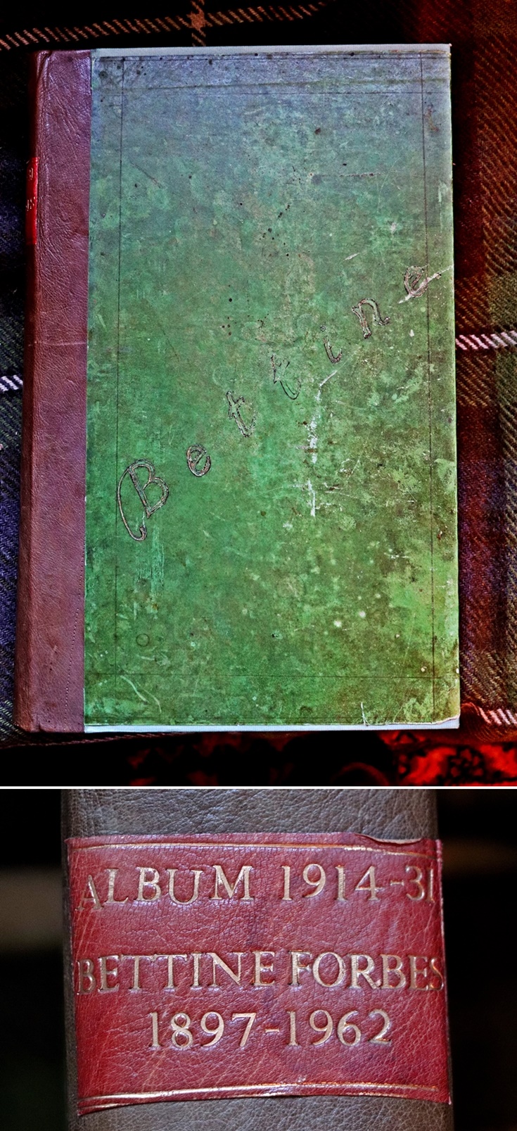 2 Page from Bettines Diary Castle Newe 1898