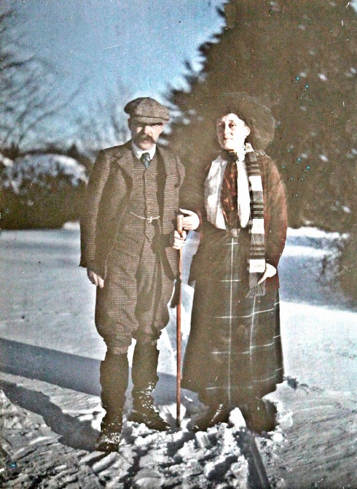 66 Sir Charles and Lady Forbes c 1910