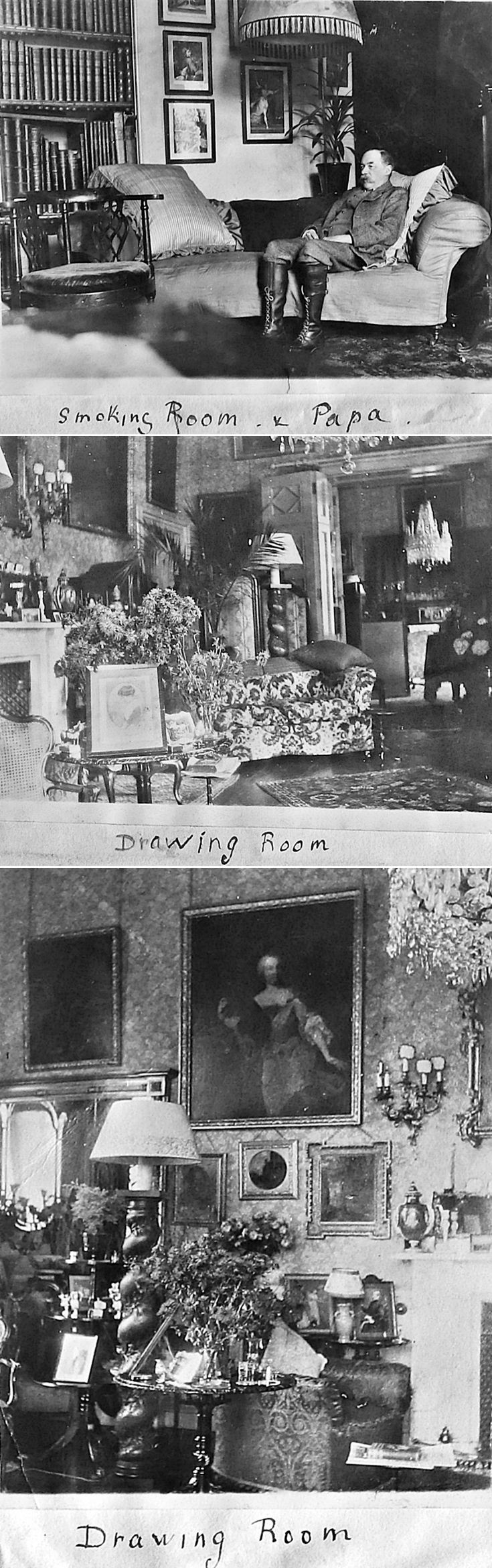 3 Interior Castle Newe c 1910