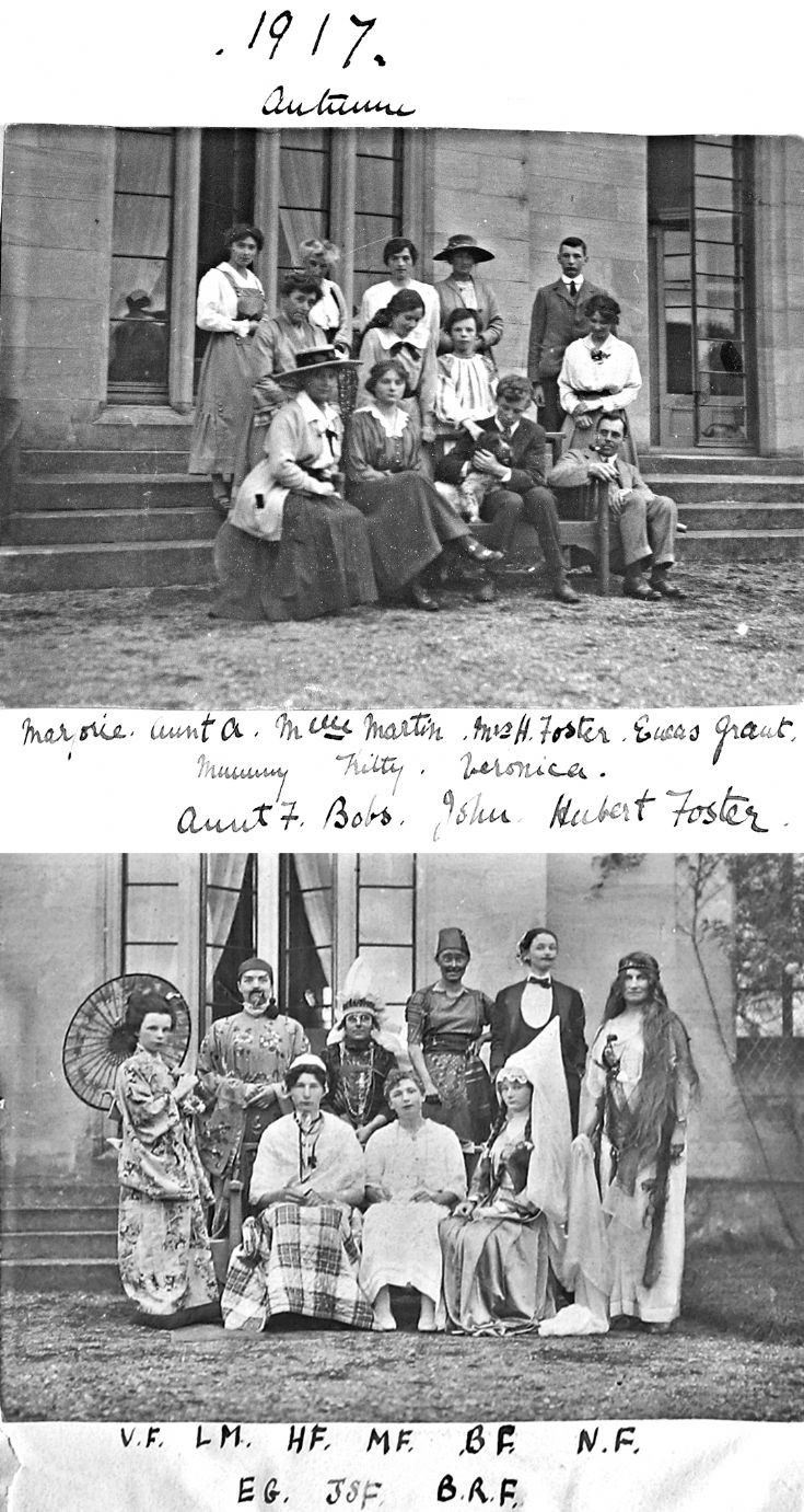 13 1917 Castle Newe house Party