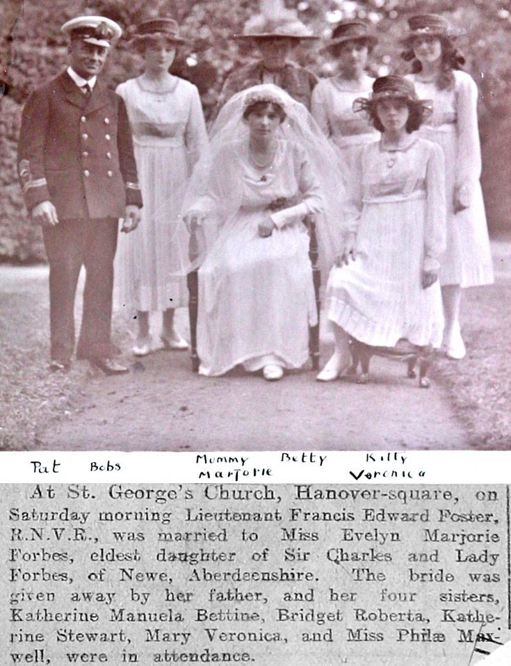 15 Bettine's sister's wedding 1918