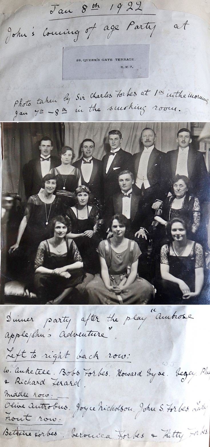 18 Bettine at Brother's Birthday party 1922