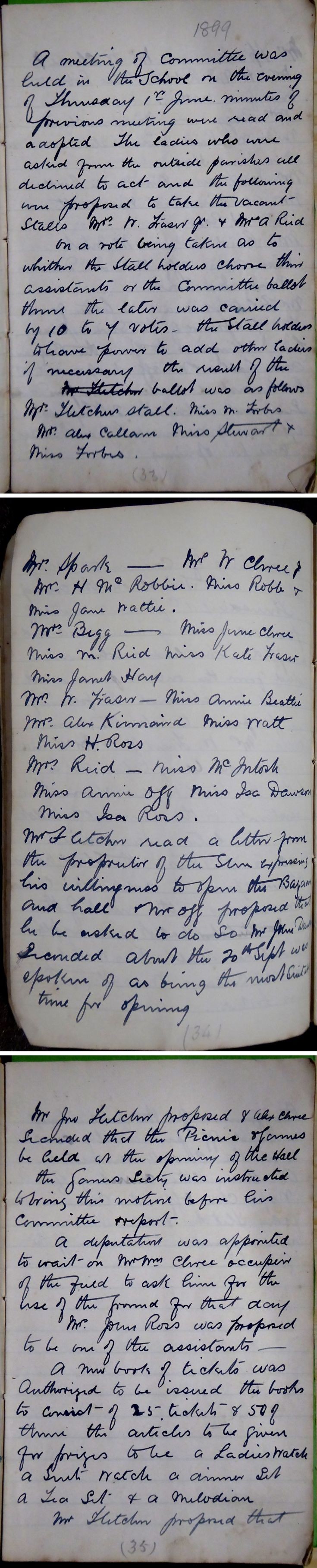 11 Glenbuchat Hall Committee Minutes