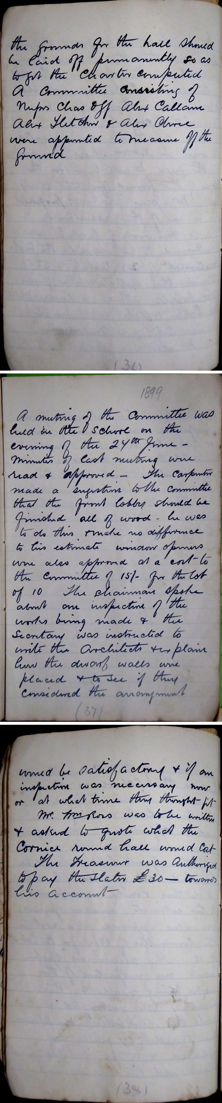 12 Glenbuchat Hall Committee Minutes
