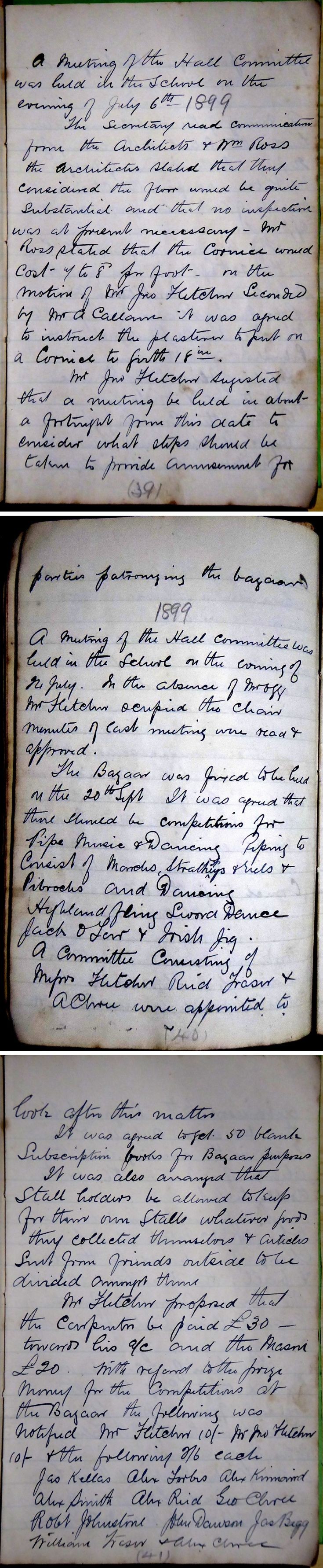 13 Glenbuchat Hall Committee Minutes