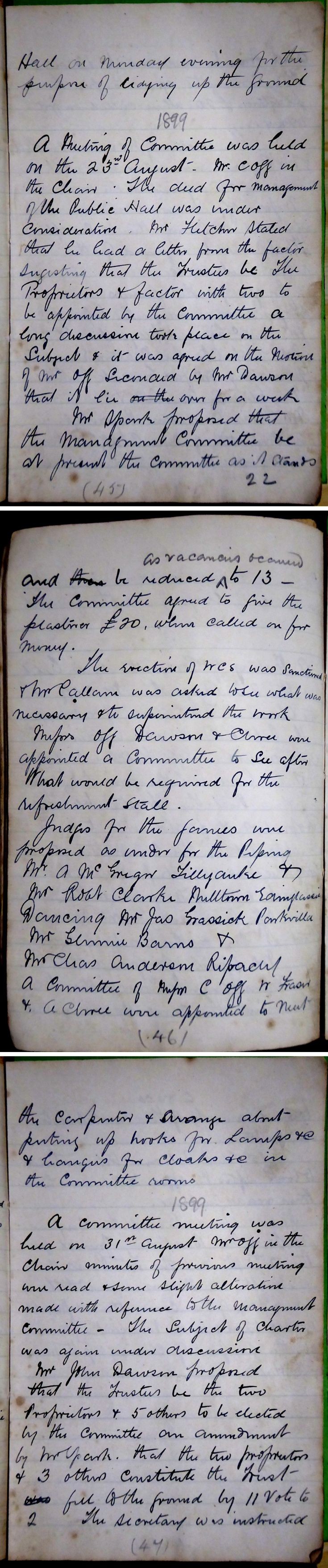 15 Glenbuchat Hall Committee Minutes