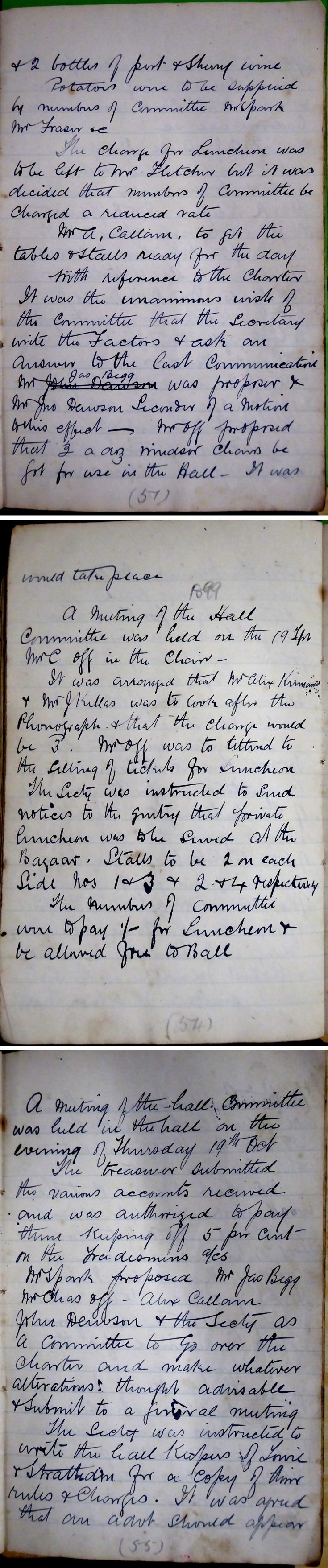 17 Glenbuchat Hall Committee Minutes