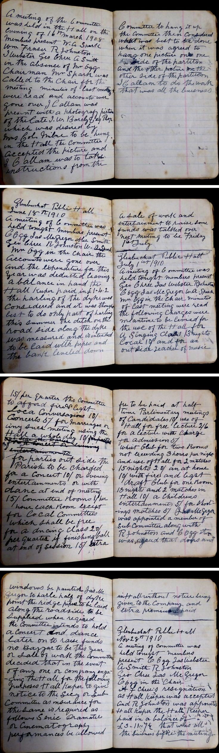 24 Glenbuchat Hall Committee Minutes