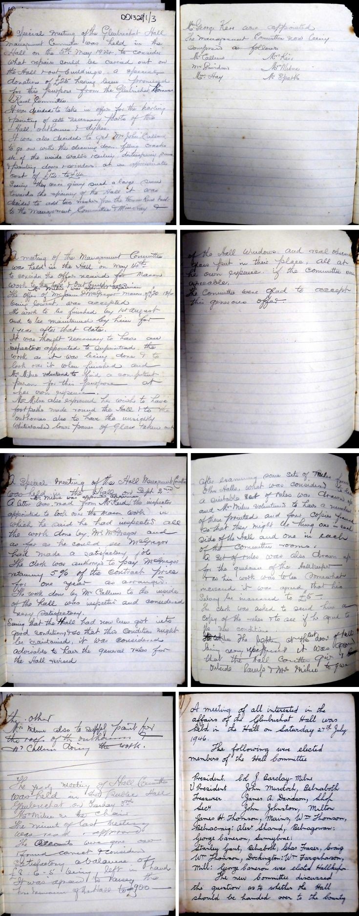 37 Glenbuchat Hall Committee Minutes