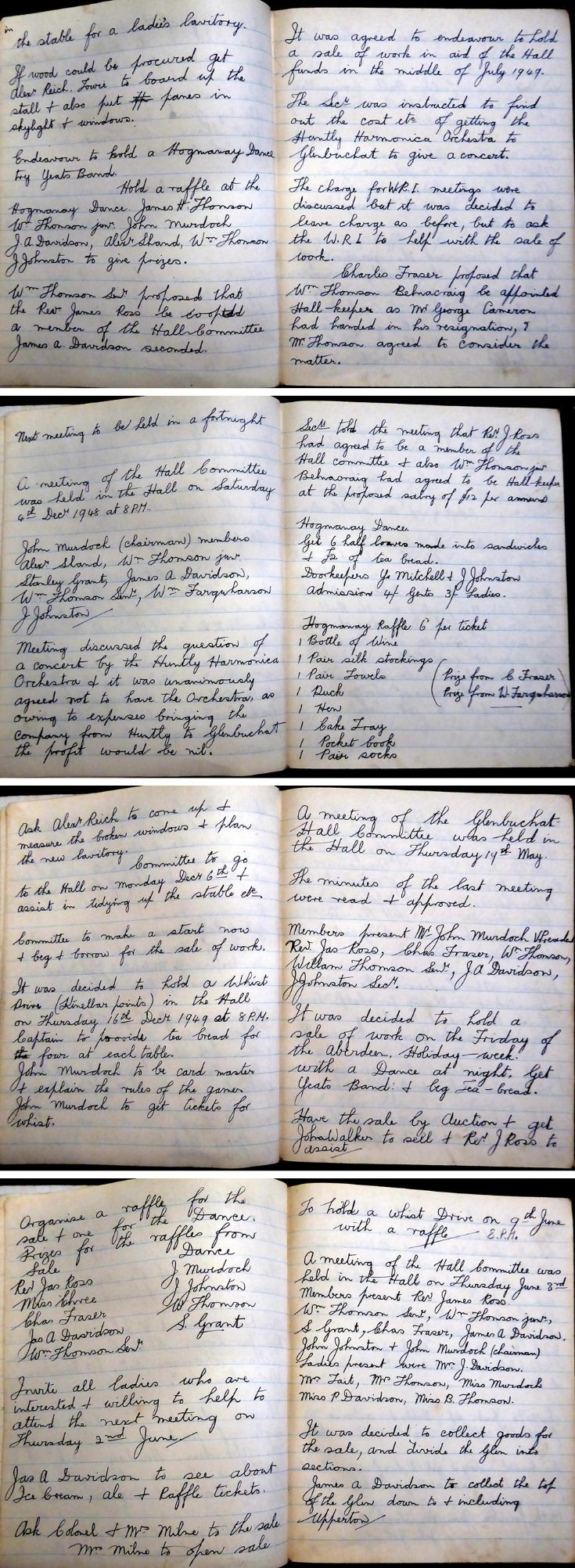 39 Glenbuchat Hall Committee Minutes