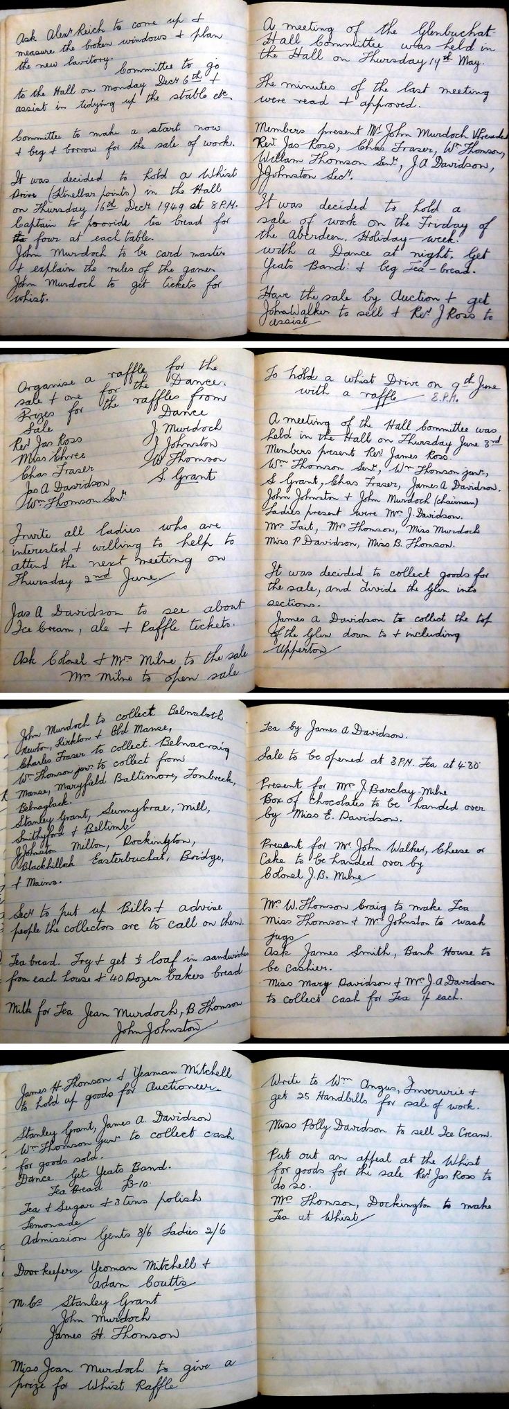 40 Glenbuchat Hall Committee Minutes