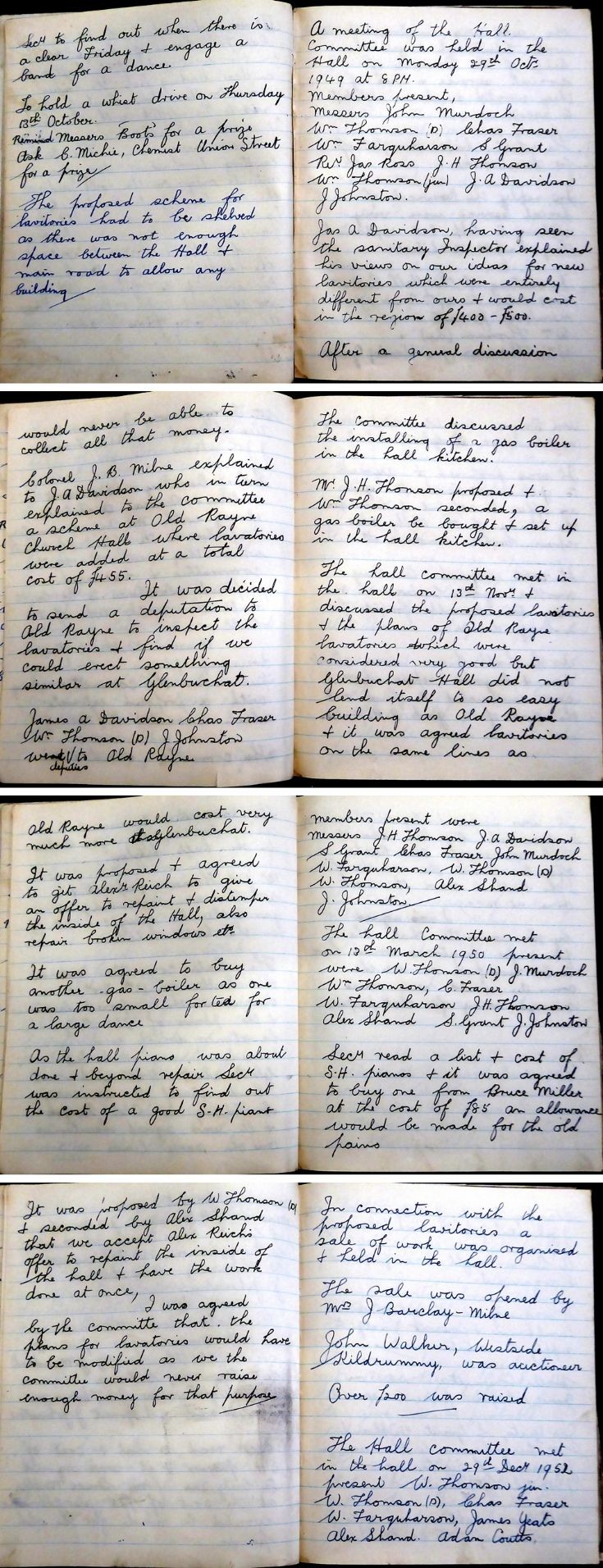 41 Glenbuchat Hall Committee Minutes