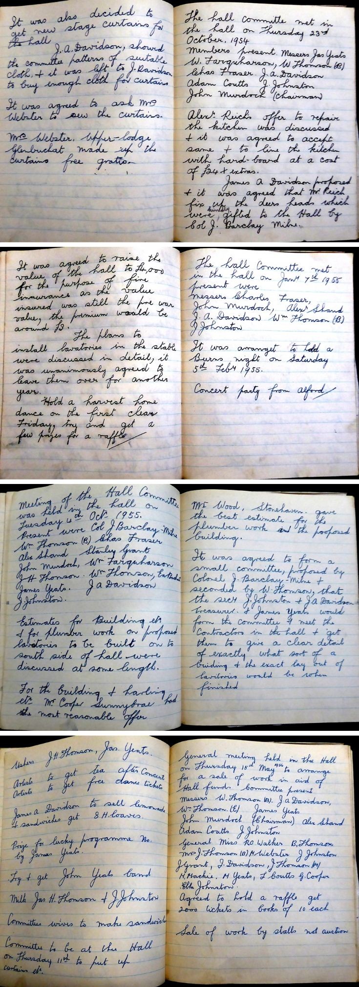 42 Glenbuchat Hall Committee Minutes