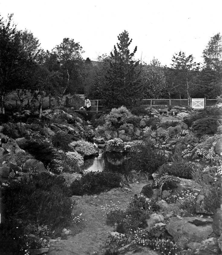 71 Castle Newe garden c 1910