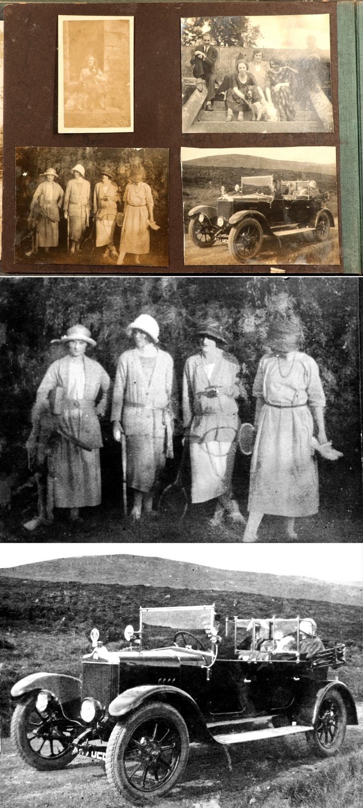 4 Castle Newe Scenes c1921