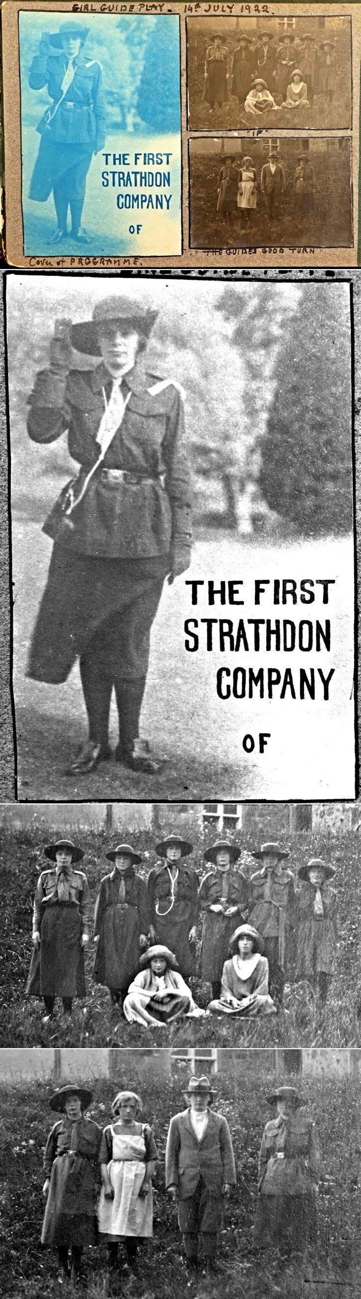 12 Strathdon Girl guides 1922