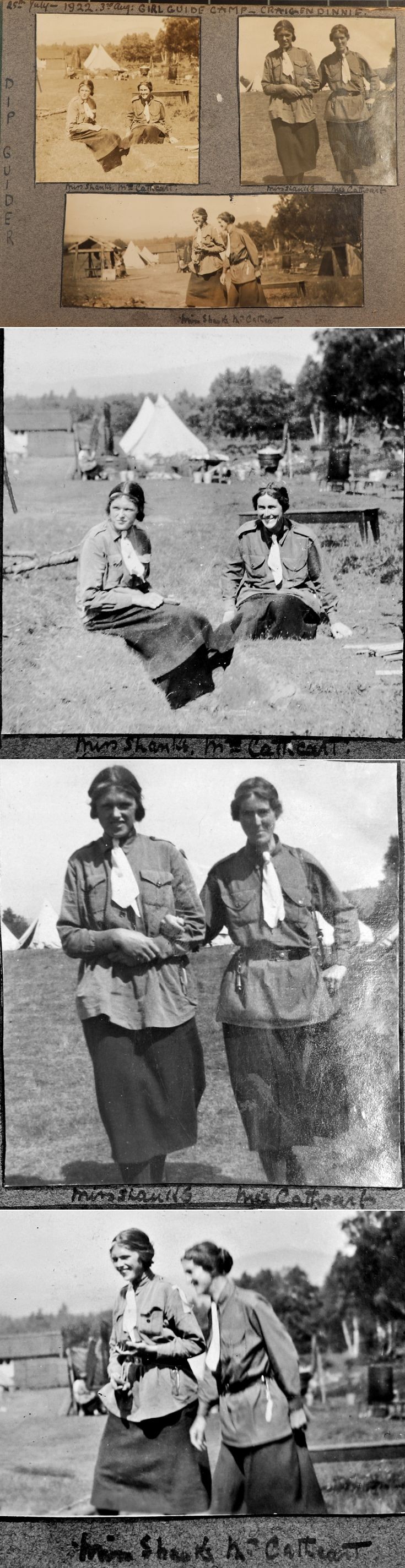13 Strathdon Girl guides 1922