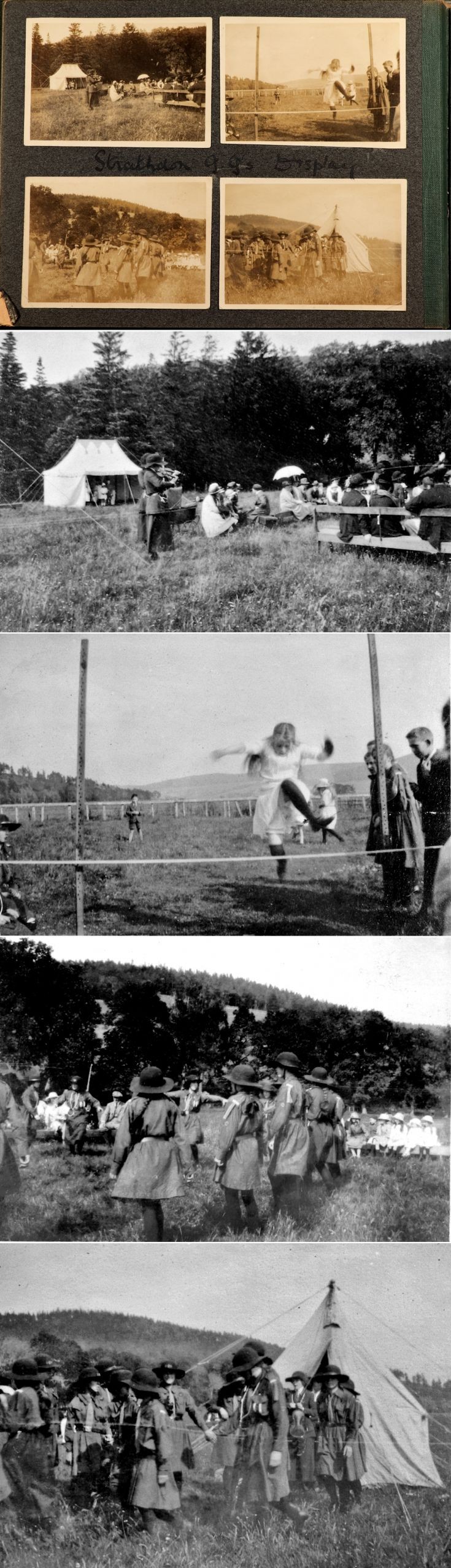 14 Strathdon Girl Guides 1922