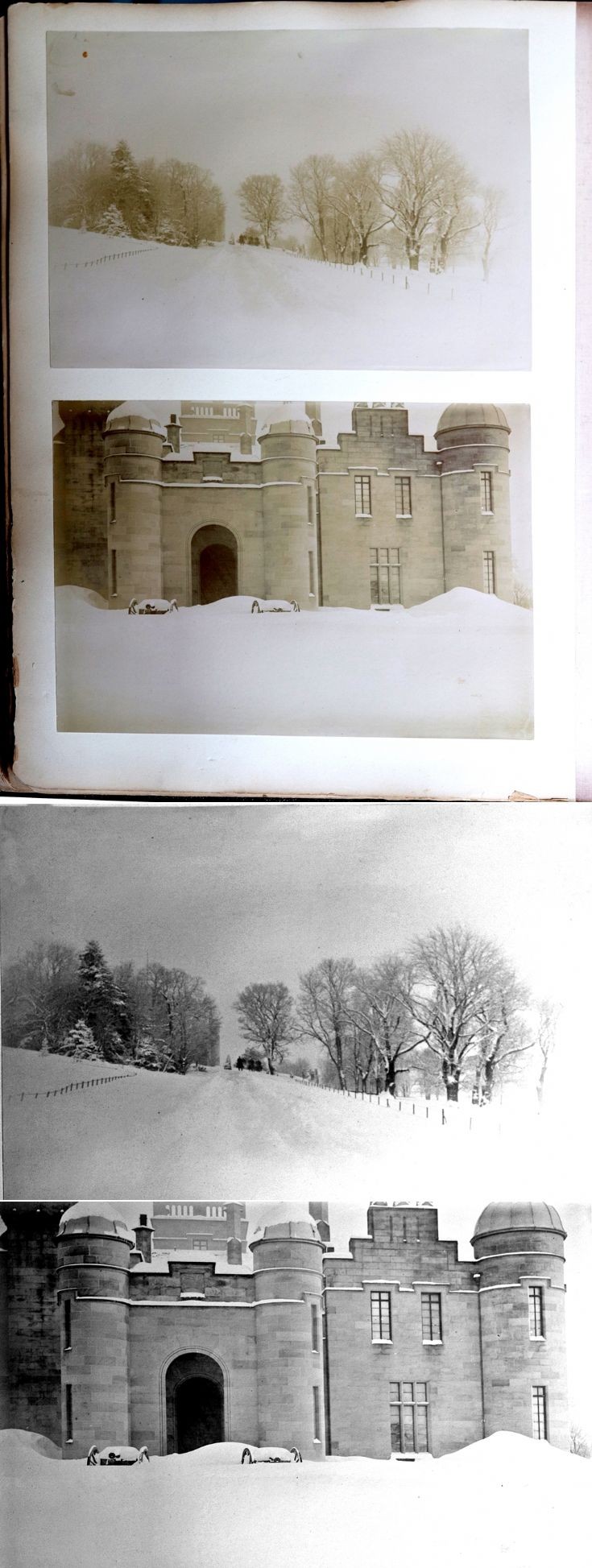 31 Castle Newe Visitors Book 1896