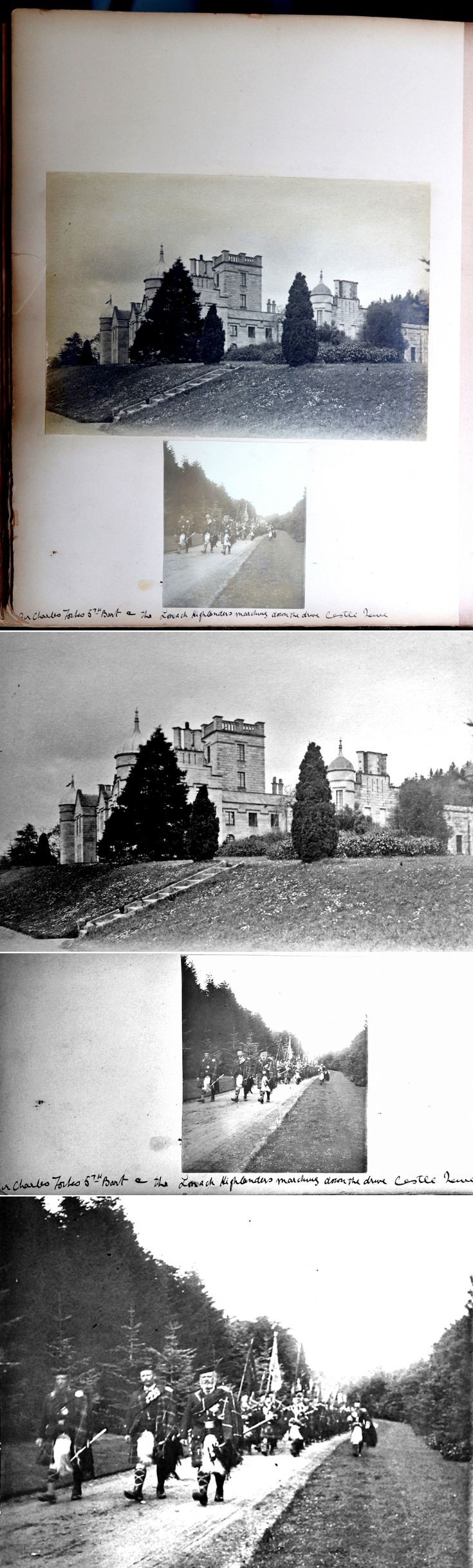 33 Castle Newe Visitors Book 1897