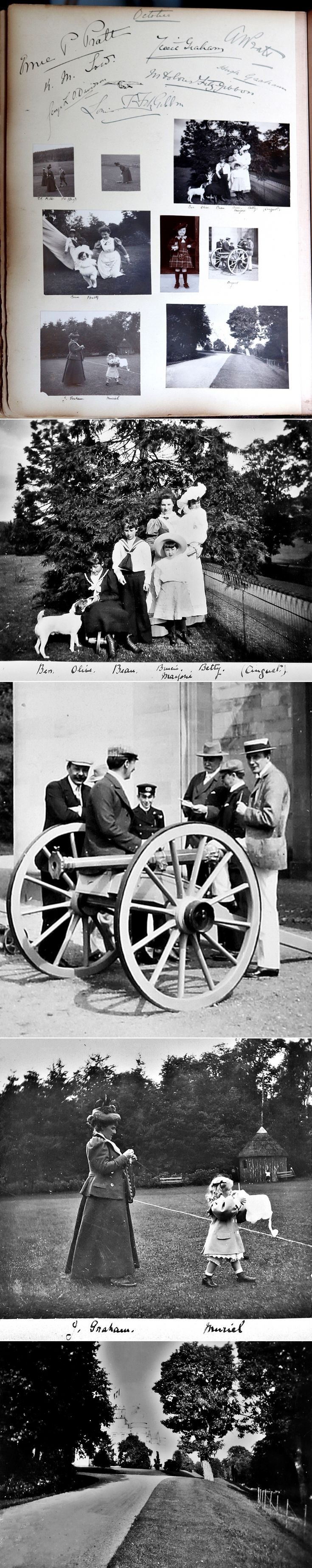 35 Castle Newe Visitors Book 1898
