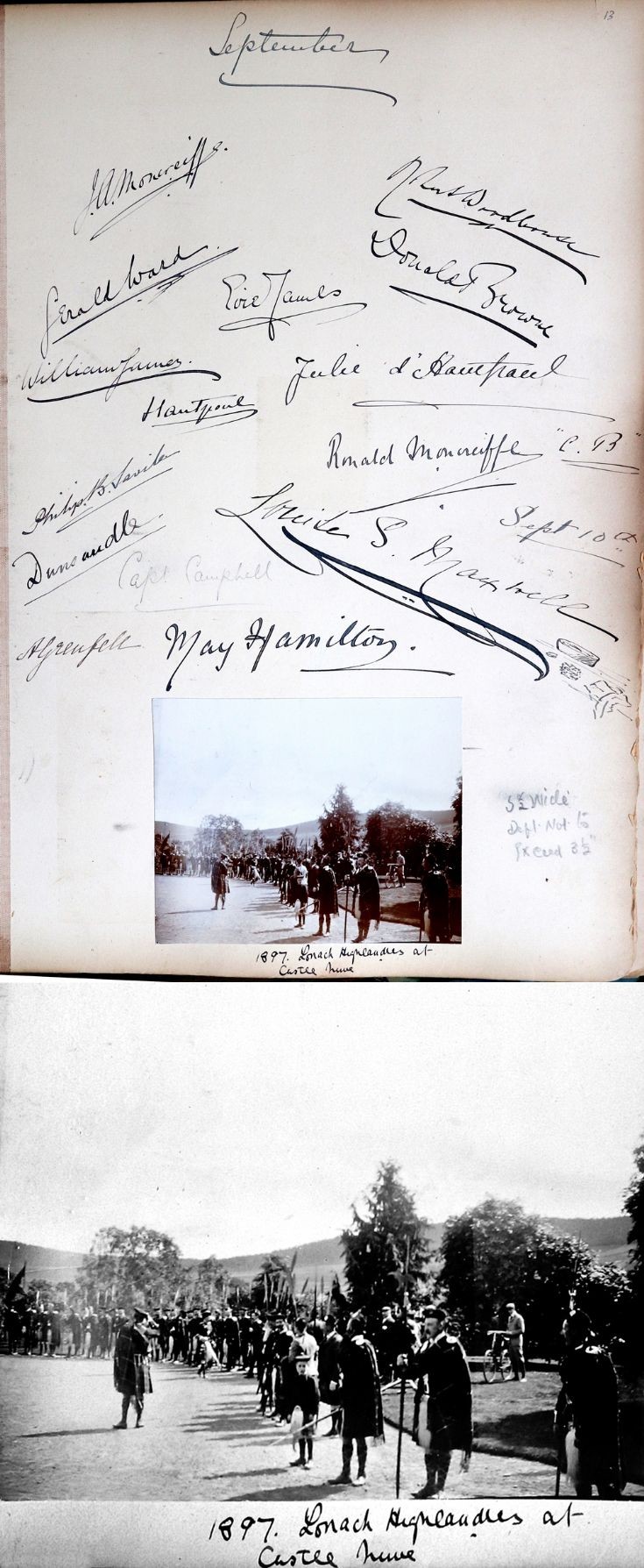37 Castle Newe Visitors Boob 1897