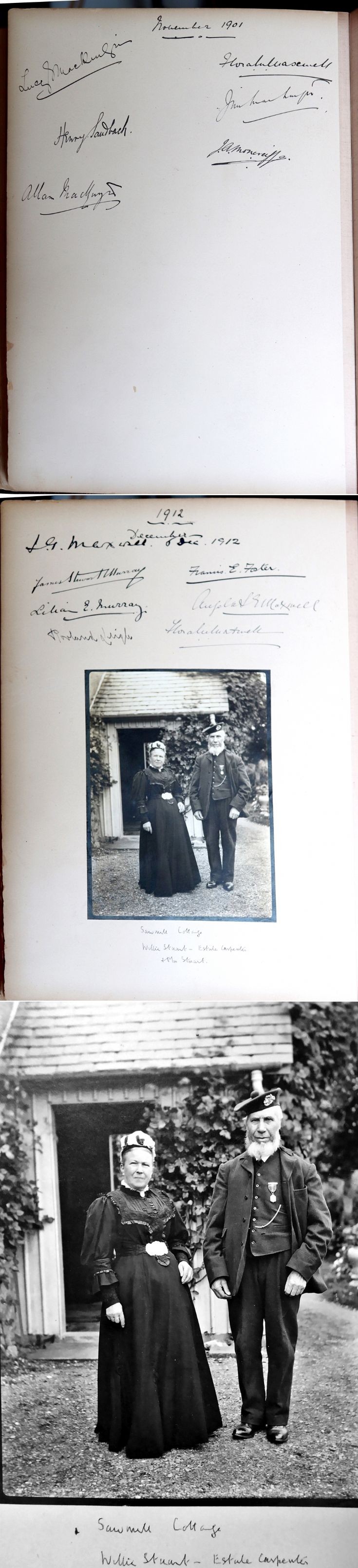 39 Castle Newe Visitors Book 1901 1912