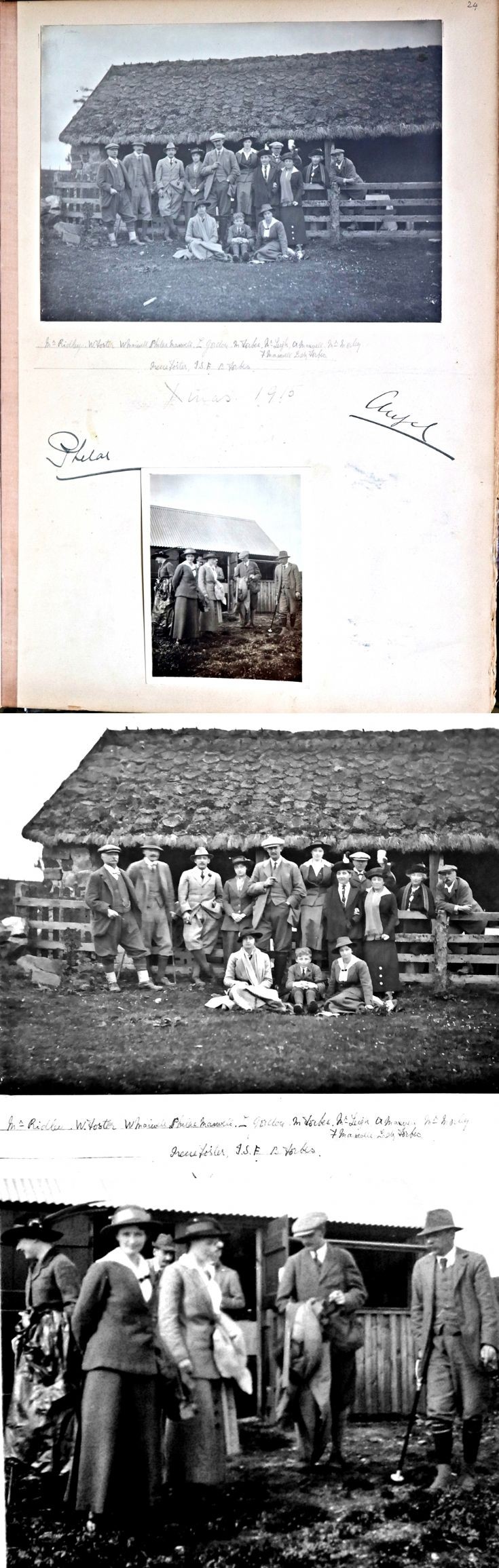 40 Castle Newe Visiors Book 1910