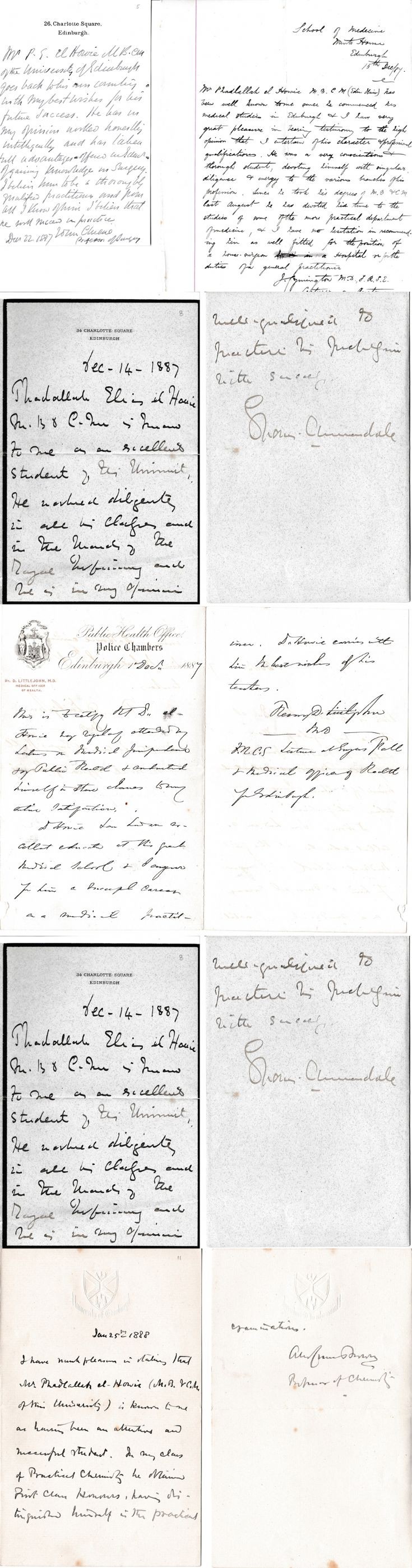 21 Dr Howie's Original refrences 1902