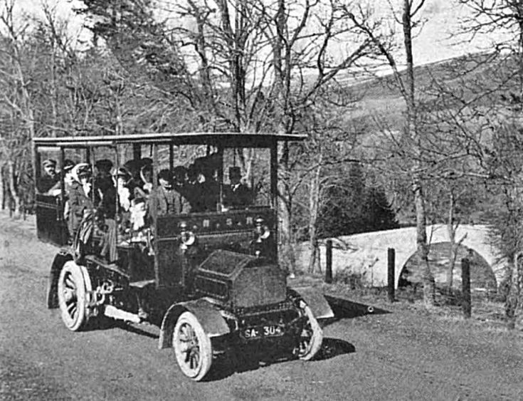 79 GNSR Bus at Poldhullie 1909