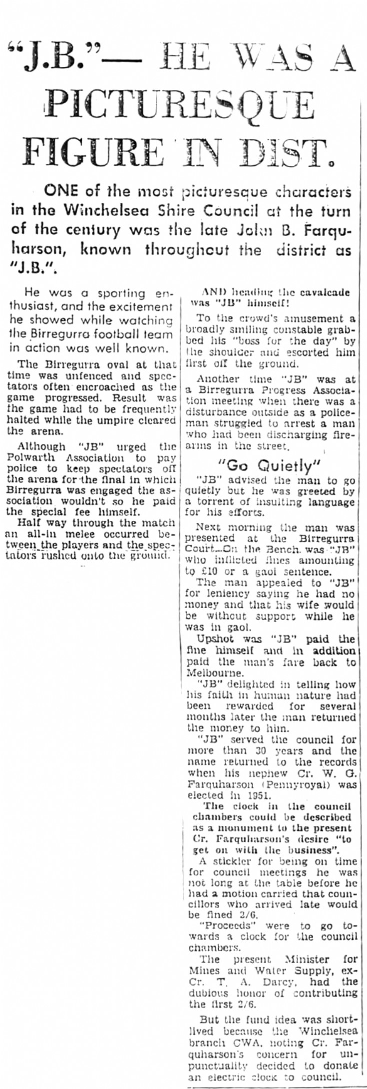 18 John Farquharson's Obituary 2 1920