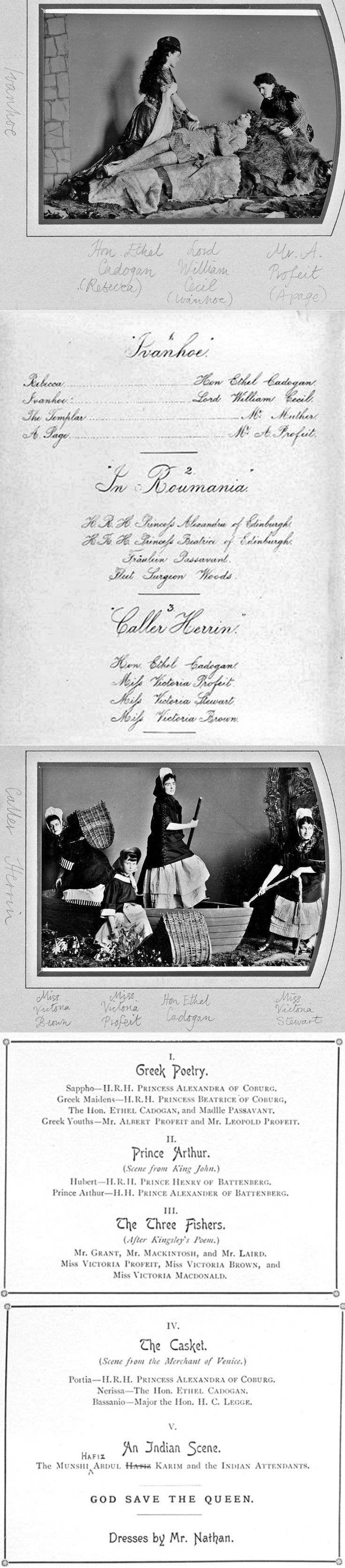 92 Dr. Profeit and family in Balmoral Tableaux