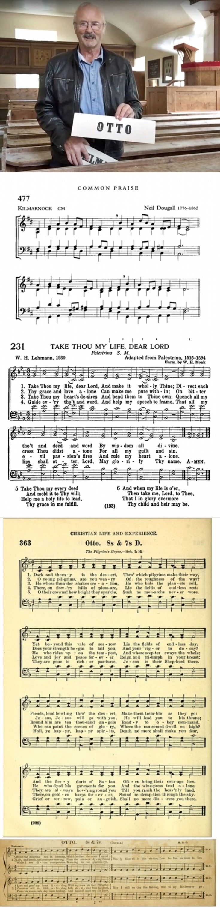 93 Old Kirk Hymn Cards