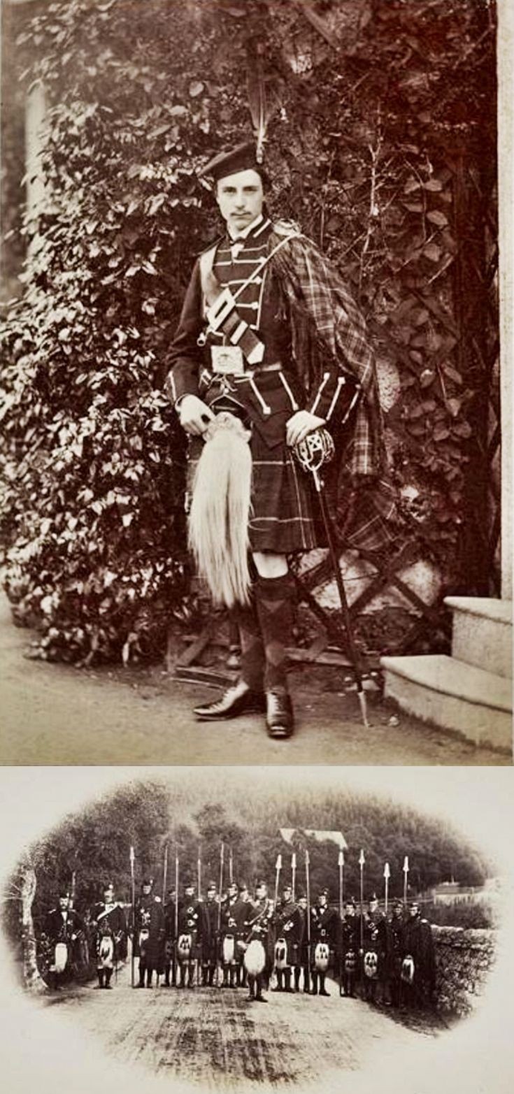 95 Charles John Forbes, Lonach Men 1863