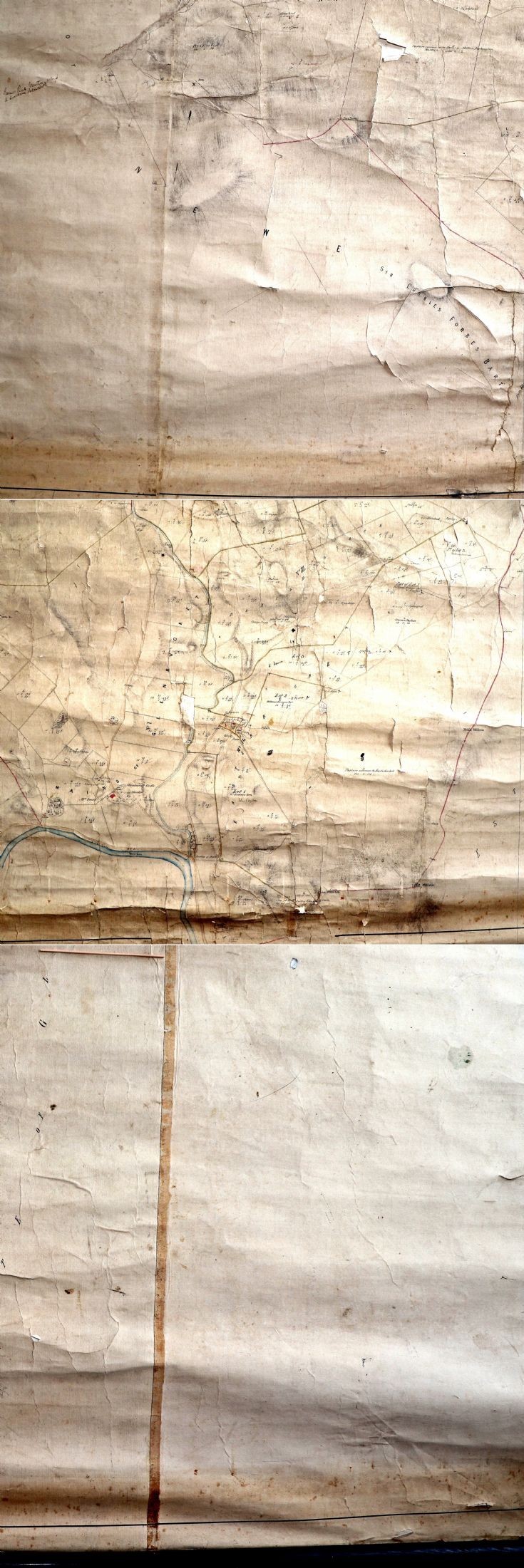 22 Glenbucket Estate Preparatory Map1861 Section 1
