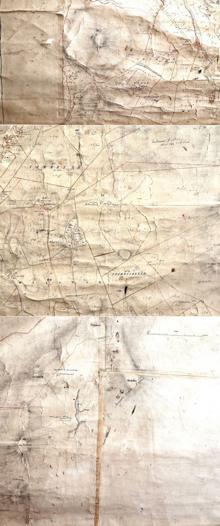 23 Glenbucket Estate Preparatory Map1861 Section 2